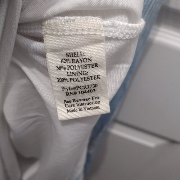 By The River Embroidered Floral Stripe Dress Size Large Boho Summer Dress NWOT - Picture 7 of 9